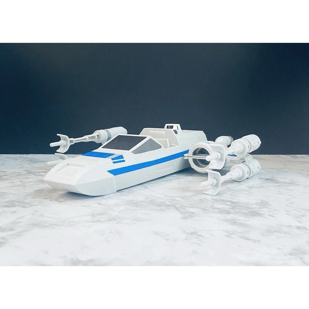 Star Wars The Force Awakens Resistance X-Wing Fighter Incomplete No Missle